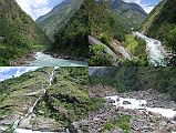 Rolwaling 02 06 Trek From Jagat To Gongar The trail from Jagat has many ups and downs, entering a steep walled gorge with countless waterfalls, with the mellow Tamba Kosi turning into a thundering whitewater.